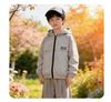 New Spring Jacket for Boys, Comfortable Zipper Hooded Cardigan, Outdoor Trendy Children's Clothing