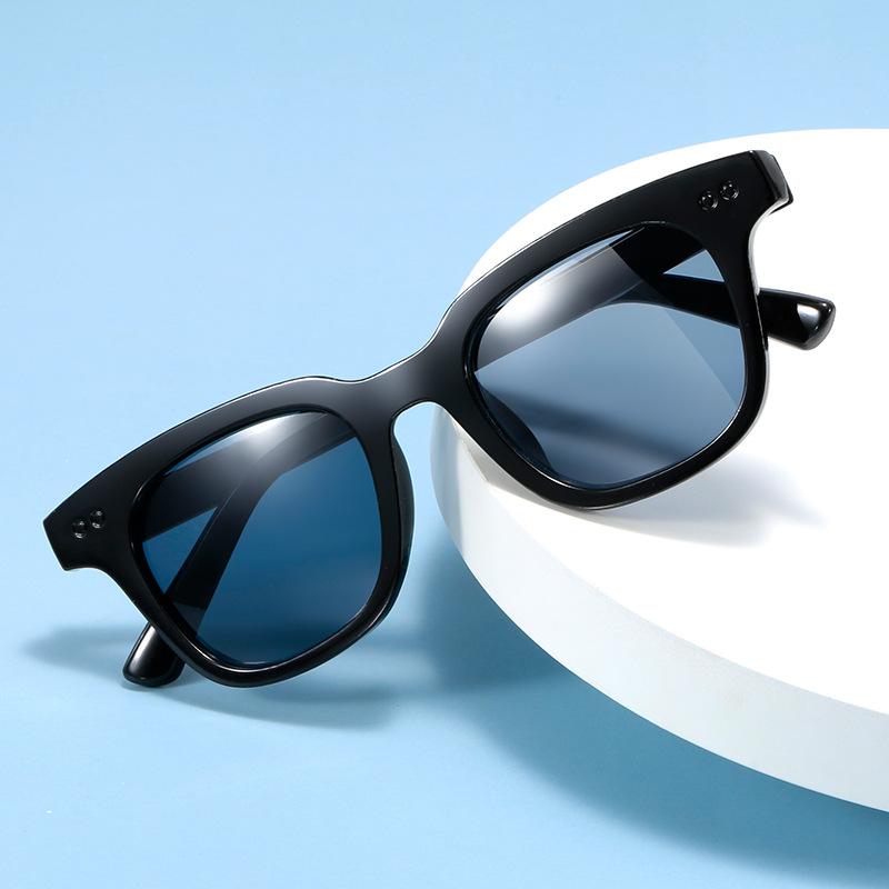 UV Protection Square Frame Sunglasses Colorful Shades Ocean Lens Sun Glasses  for Women & Men