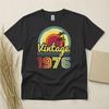 50. Geburtstag Shirt Geboren 1976 50 Jahre Alt Geschenke Palme T-Shirt Fünfzig Tee