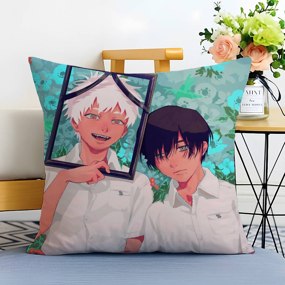 Anime T-The Summer Hikaru Died-MT Pillow Case Printed Brushed Fleece Pillow Baby Skin-Touch Eco-Friendly Dye-Sublimat
