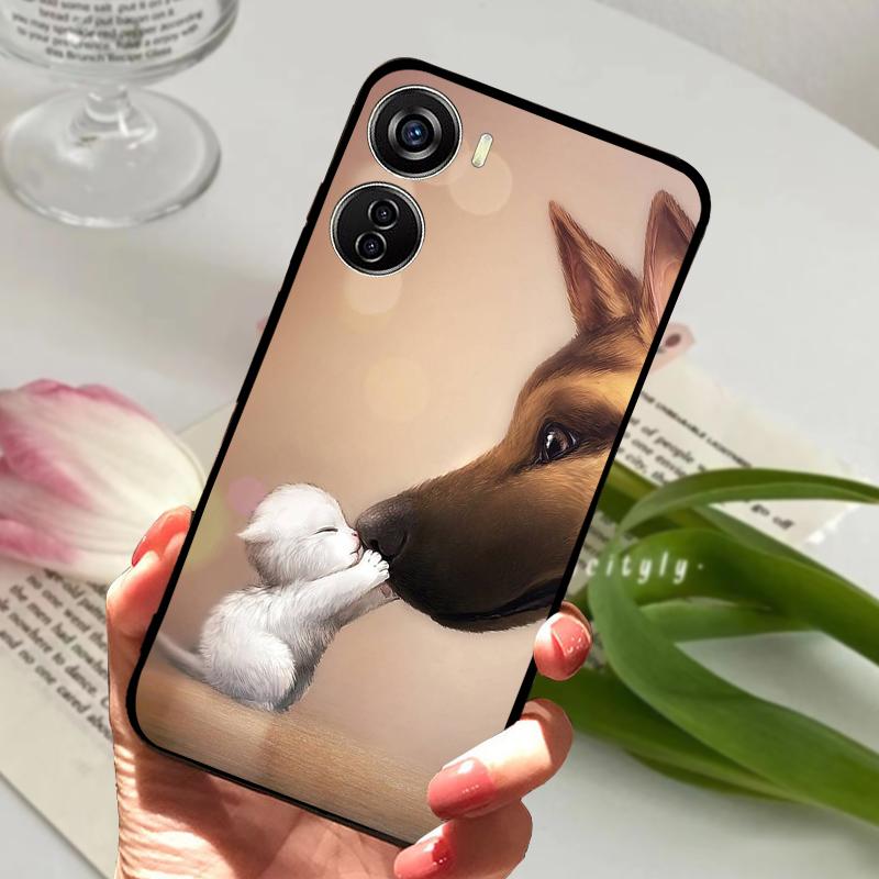Phone Case For Nubia Neo 8150N Matte Silicone TPU Cover For ZTE Blade V41 Vita Axon 40 Lite V40 Design 4G V50 Design 5G Bumper