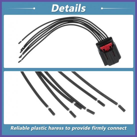 Mass Air Flow (MAF) Sensor Connector Wiring Harness For Ford F150 F250 E150