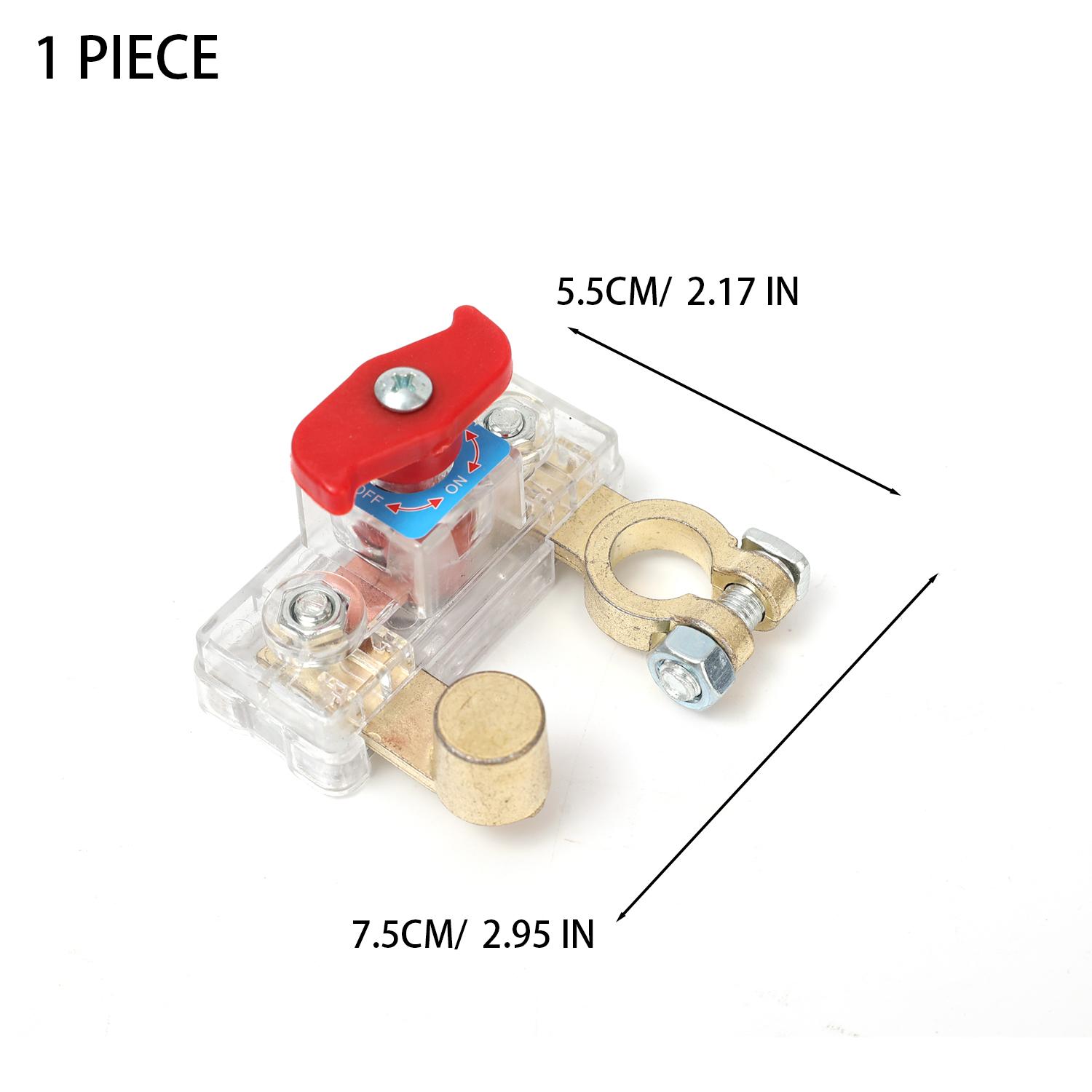 

Car Battery Cut Off Switch 12V/24V Disconnect Automatic Circuit Breaker Anti-Power Off Leakage Protector Universal Auto Parts
