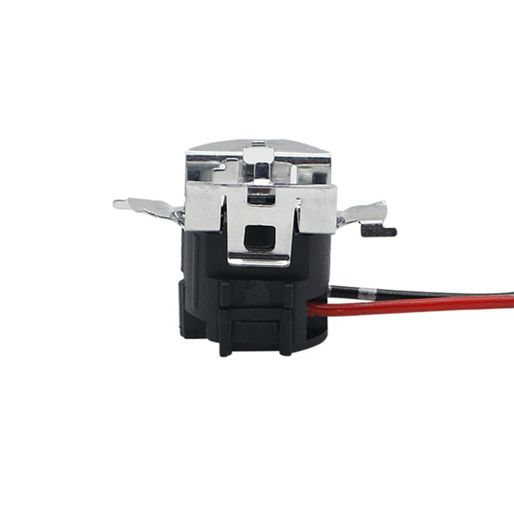 New 2Pcs Car Light Bulb Base Socket Holder & Wire Adapter H7 Halogen Lamp Connector