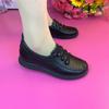 2024 Fashion Women Leather Flats Spring Shoes Comfort Fashion Classic Loafers Casual Leather Shoes Women Large Size 42 Flat Shoe