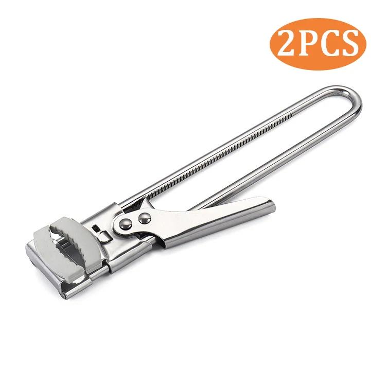 ZEXEF Adjustable Multi-Function Bottle Cap Opener Stainless Steel Lids Off Jar Opener Labor-Saving Can Opener for Kitchen Tools