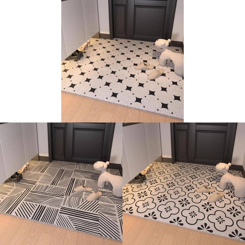 Pvc Entryway Door Mat With Antislip Durable Design For Home And Commercial Use