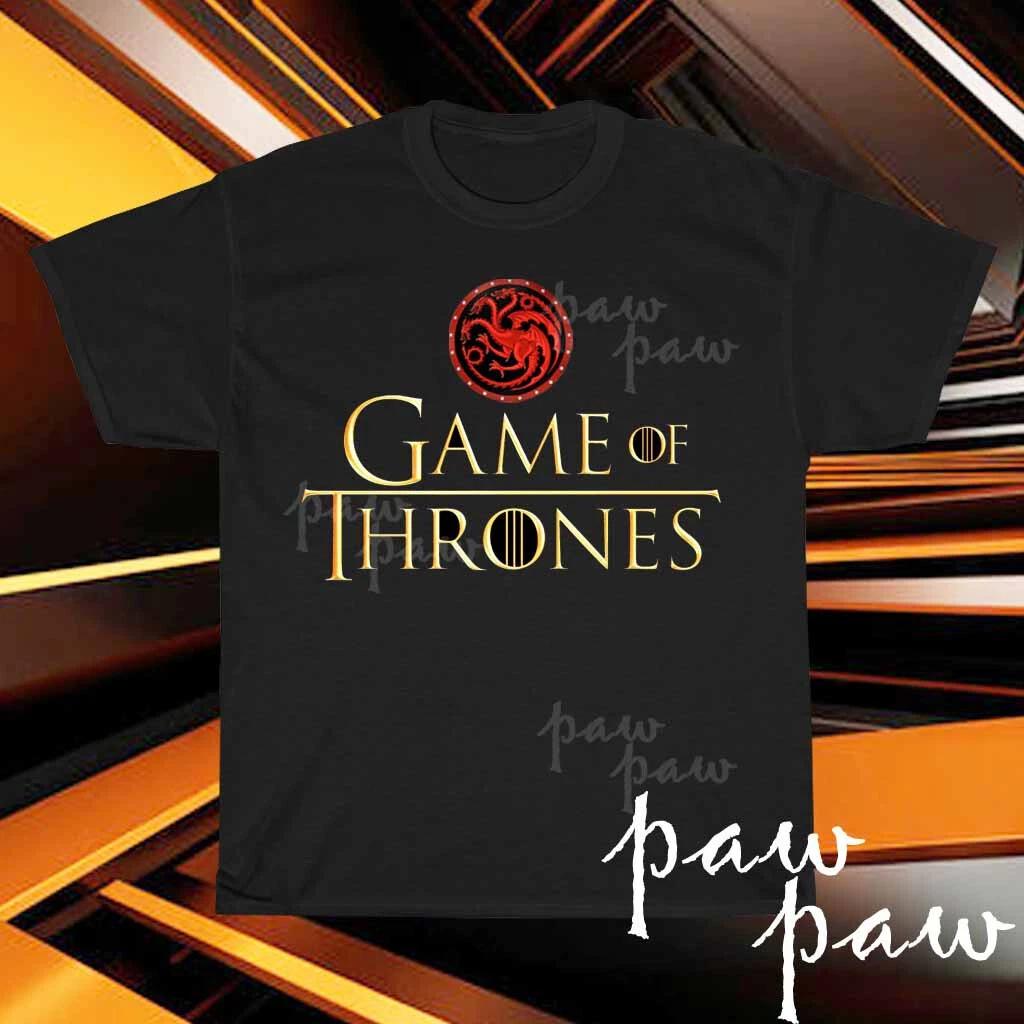 Game of Thrones TV Show Logo Men s Logo American T-Shirt Funny Size S to 5XL XXXL
