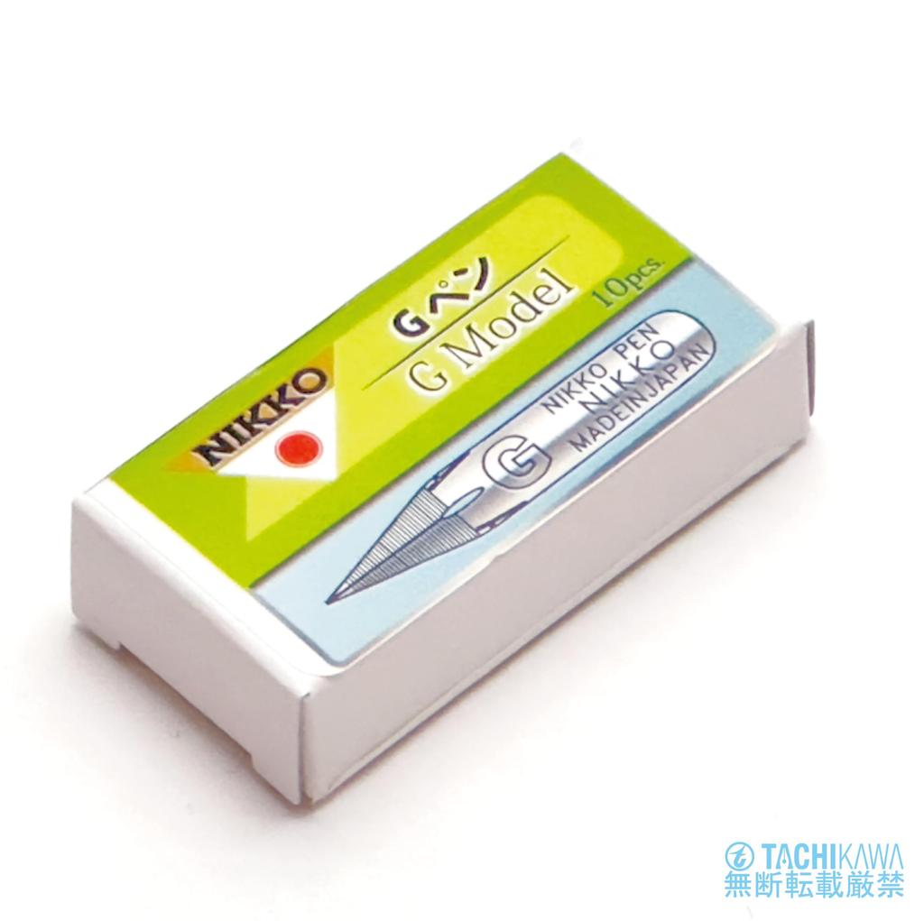 Tachikawa Pin Manufacturing Nikko Pen Nib G Pen Co., Ltd. 10-Pack NG-10