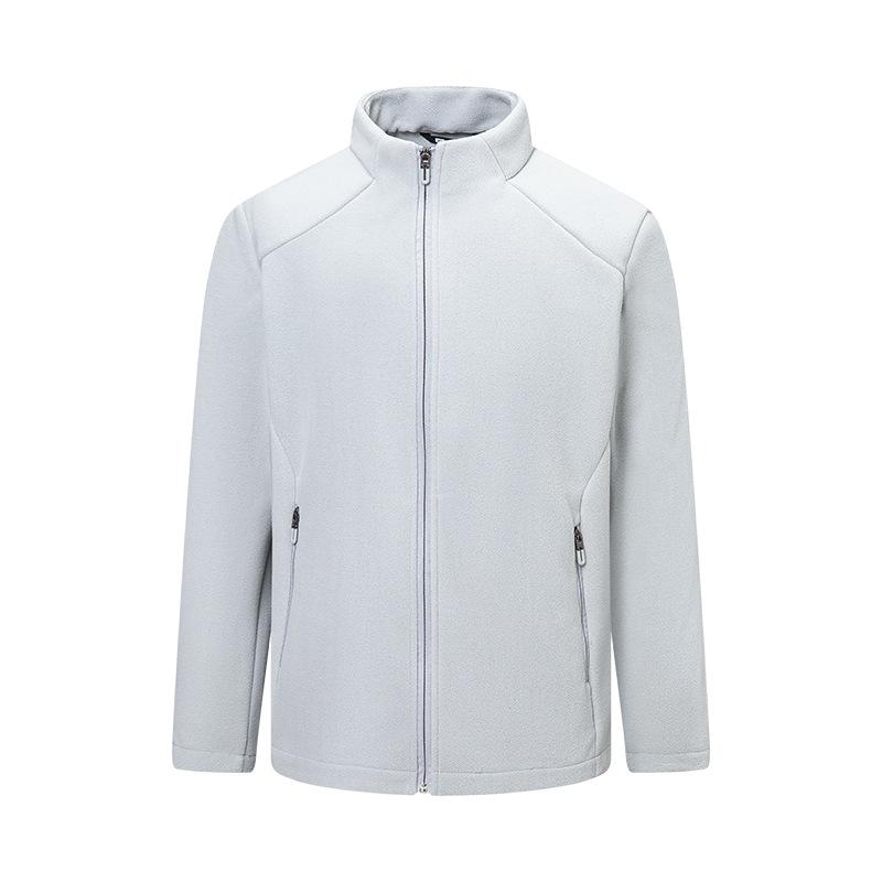 Fleece Women's Fleece Jacket Top Outdoor Jacket Liner Warm Cardigan Stand-Up Sweater