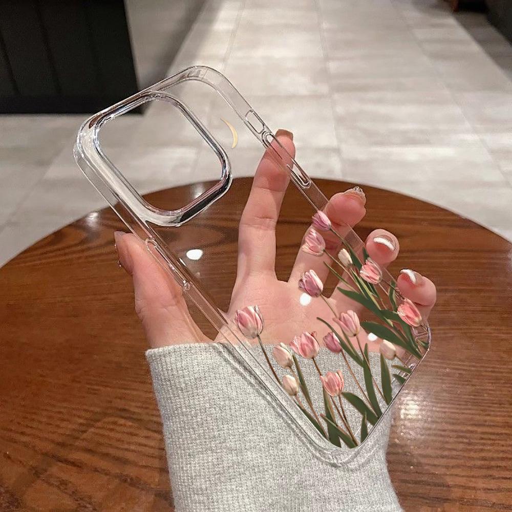 Acrylic Phone Case for iPhone 11 12 13 14 Pro 12 14 16 Pro Max for Samsung A16 A36 A56 S24 FE High-quality Painted Anti-fall Mobile Phone Case