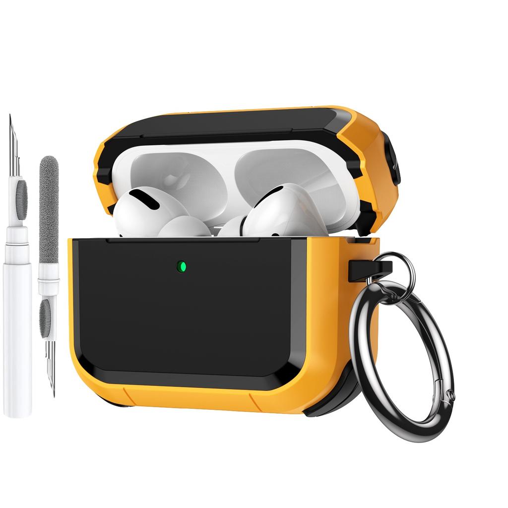 2025 New Armor For AirPods Pro 3 Case Protector Shockproof Accessories Charging Cover with Cleaning Kit for AirPods Pro 3 Case