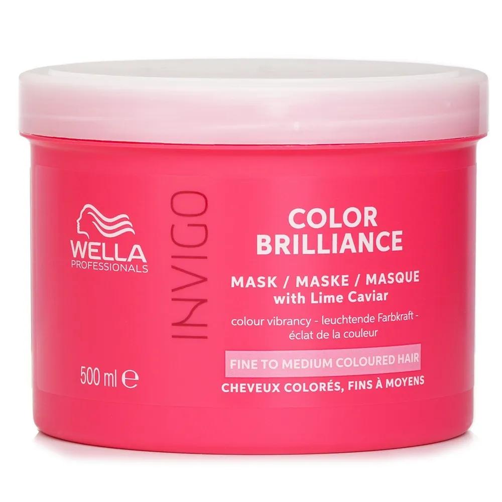 Маска Invigo Color Brilliance с икрой лайма 500 мл для тонких и средних окрашенных волос