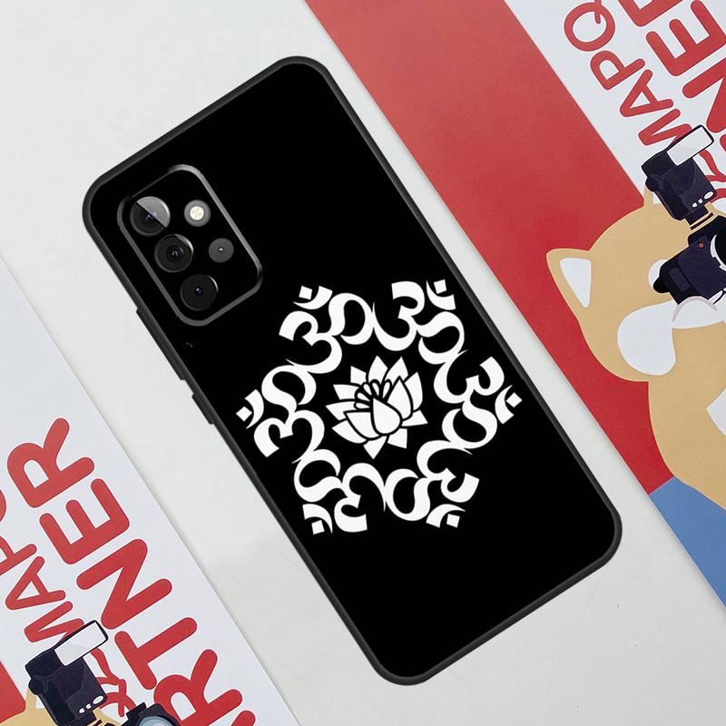 Buddhism Buddha Om Hamsa Zen Case For Samsung Galaxy A52 A32 A12 A56 A36 A16 A13 A23 A33 A53 A54 A34 A14 A15 A35 A55 A17