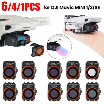 For DJI Mavic MINI 1/2/SE Camera Len Filter Optical Glass for DJI Mini 2 3 Drone Filter Set UV ND CPL 4/8/16/32 NDPL Accessories