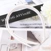 New White Women Girl Hair Accessories Plain Lady Plastic Hair Band Headband No Teeth Hairband