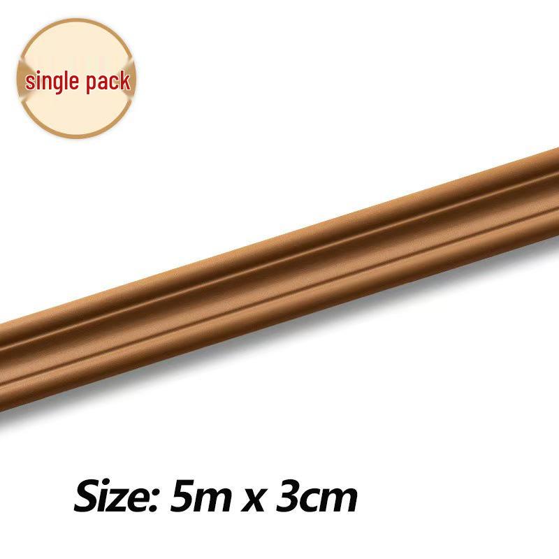 Practical Home Decor Waistline Skirting Stickers: Thick Decorative Finishing Strips for Walls and Corners