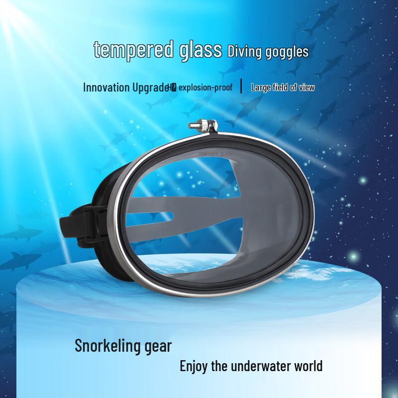 Pulian Tempered Glass Diving Mask