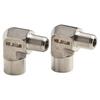 A Practical Solution To Your Pipeline Needs This Set Includes Two Sturdy Stainless Steel Connector Adapters (NPT)