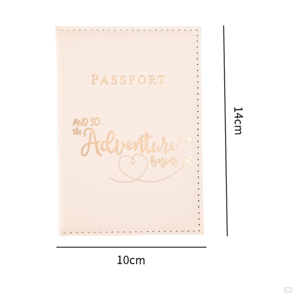 Passport Cover Portable Lightweight for Women Men Protection Wallet