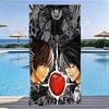 1pc D-Death Note Themed Beach Towel Microfiber Quick Dry Soft Skin Friendly Gym Sports Towel Trendy Beach Accessories