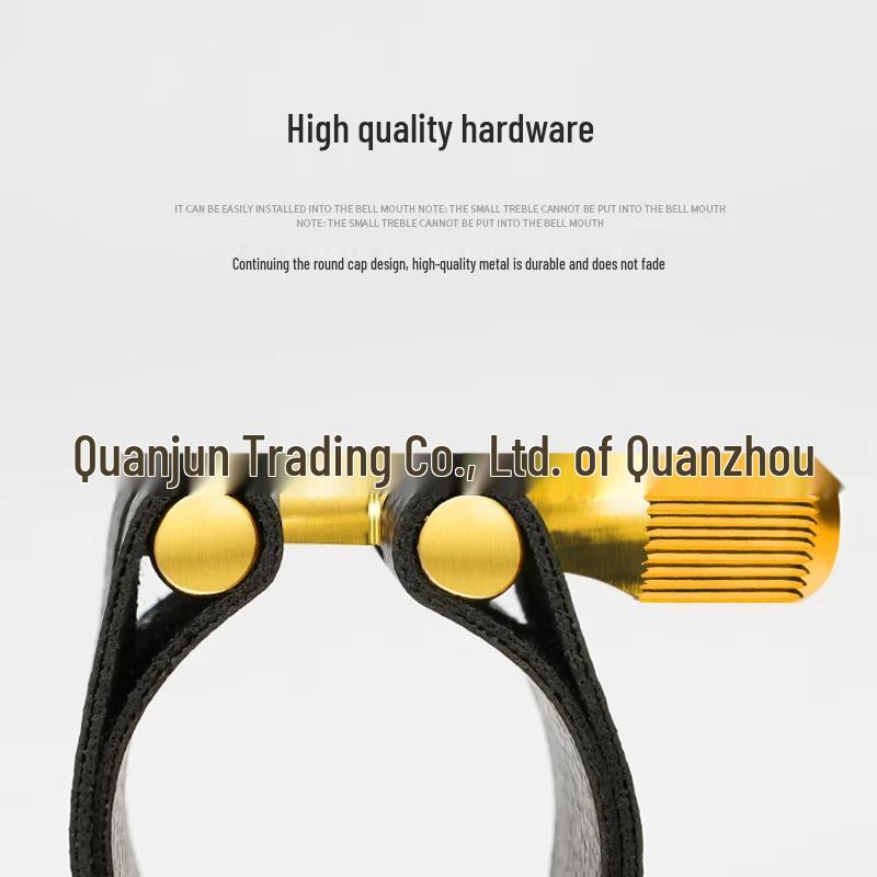 QJ Saxophone & Clarinet PU Ligature - High Vibrancy for Alto, Tenor, Baritone