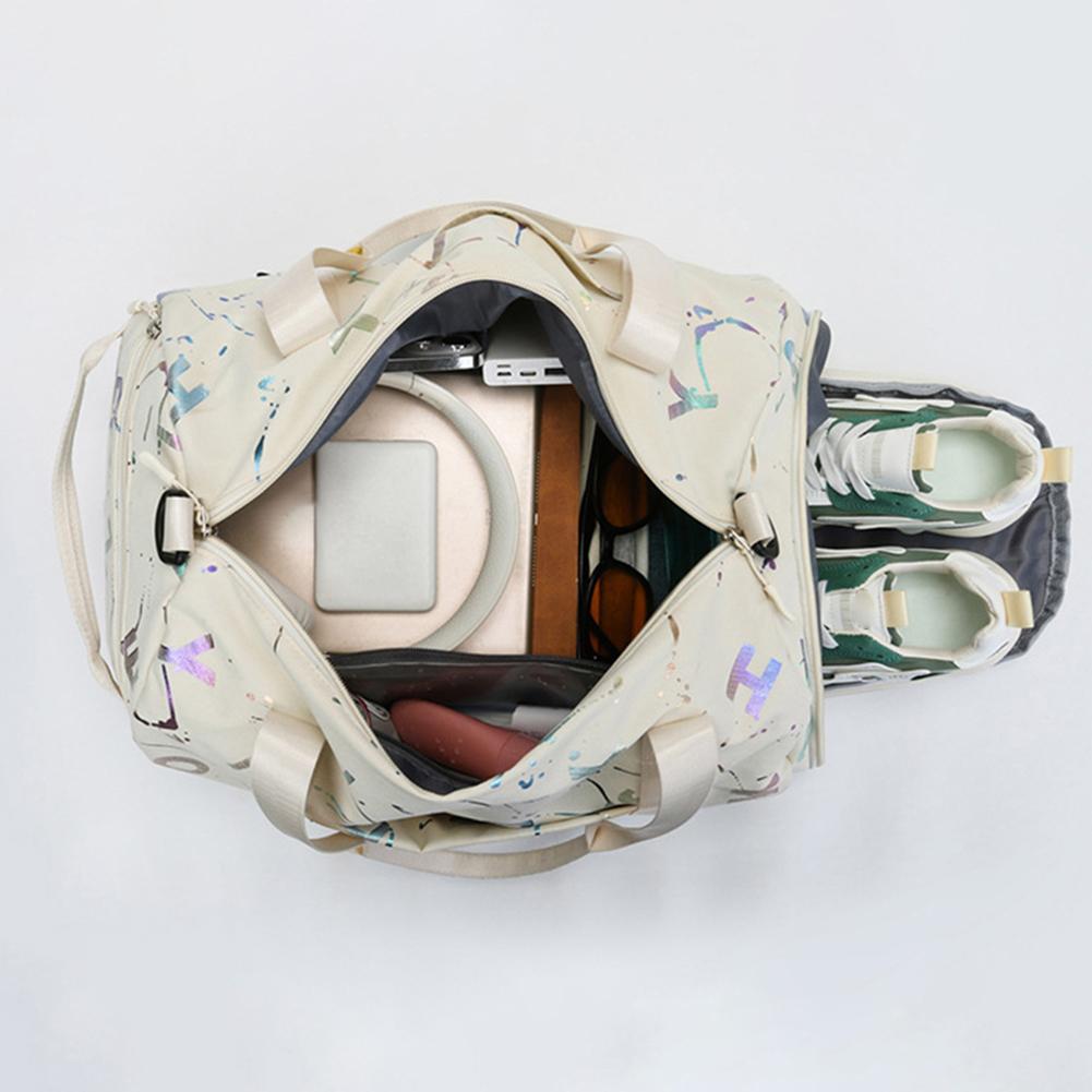 Dívčí chlapecká posilovna, jóga, sportovní taneční taška s oddělenou kapsou na suchý a mokrý materiál, baletní taška s nastavitelnými popruhy, sportovní tašky, víkendová cestovní taška