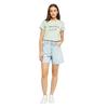 Womens/Ladies Luxury Denim Baggy Shorts