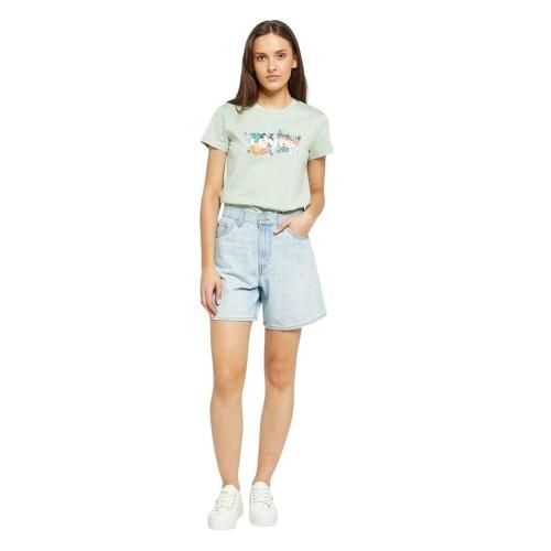 Levis Womens/Ladies Luxury Denim Baggy Shorts