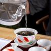 Portable Ceramic Kung Fu Travel Tea Set with Tray and Case
