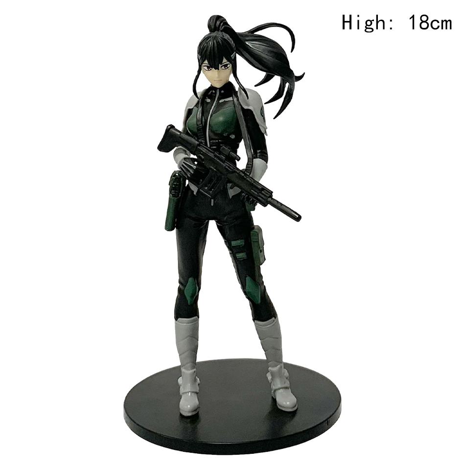 Anime KAIJU NUMBER EIGHT Kaiju No. 8 Kafka Hibino Reno Mina Anime Action Figures Hobbies Toys Desk Decorations 19cm