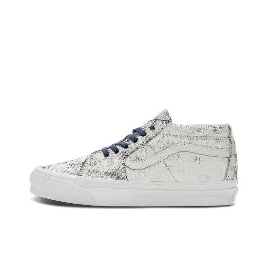 

Vans OG Sk8-Mid LX Distress White Navy VN0A4BVCWTM EU 45 білий