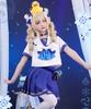 [Milky Time] Genshin Impact Barbara Cosplay Short Sleeve Sailor Uniform with Wig, Halloween