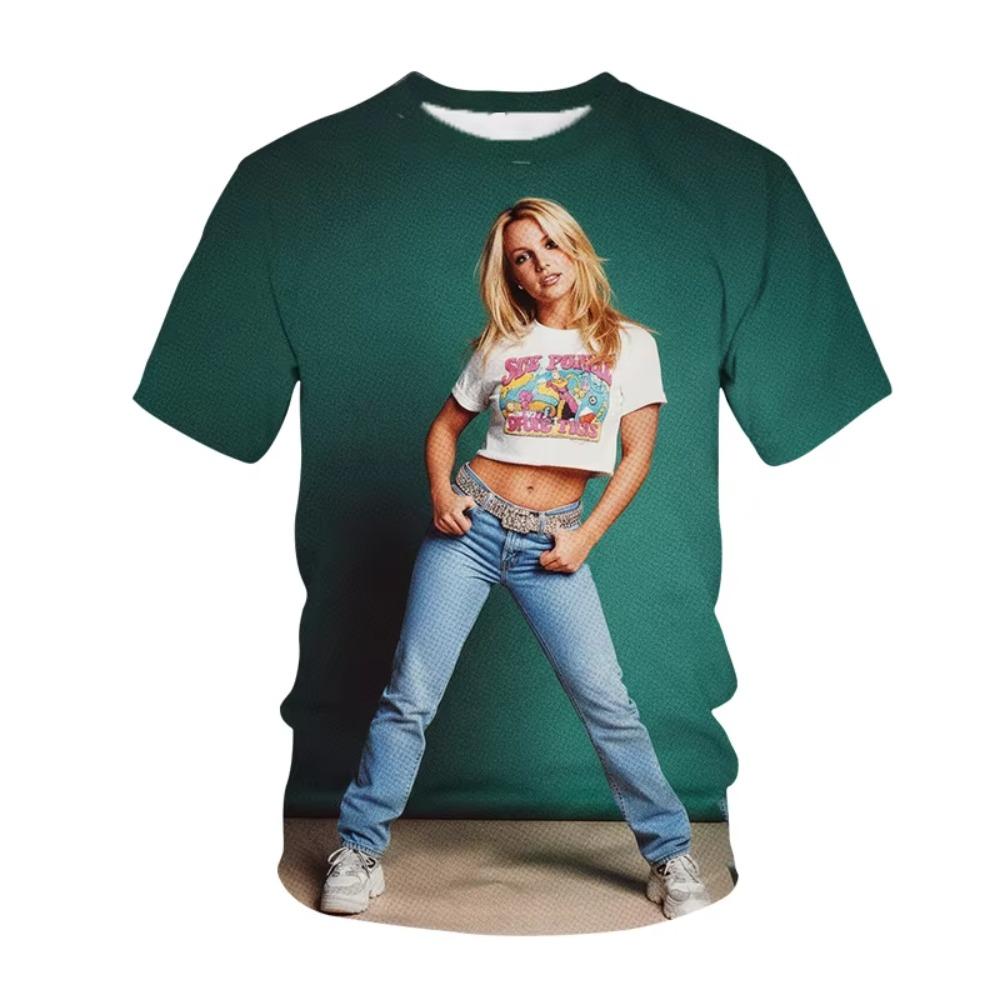 3D Printed T-Shirt Casual Short Sleeve T-Shirt Top