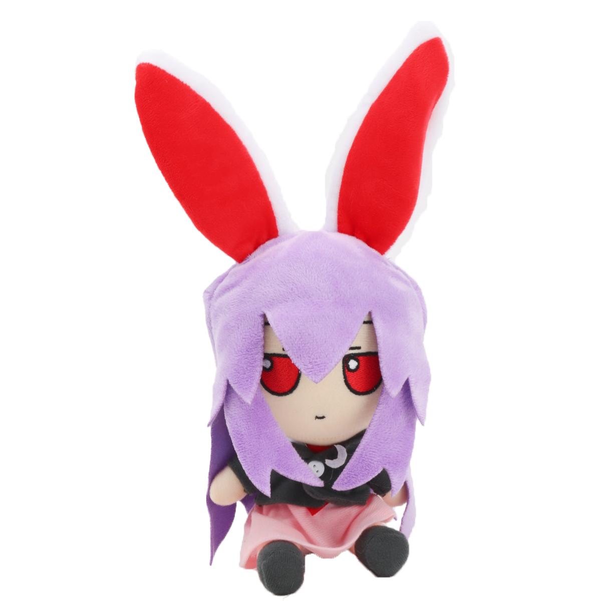 28cm Kawaii Reisen Udongein Inaba Plush Toy Touhou Project Reisen Udongein Inaba Anime Peripheral Play kits Kid Birthday Surprise Xmas Gifts 28cm