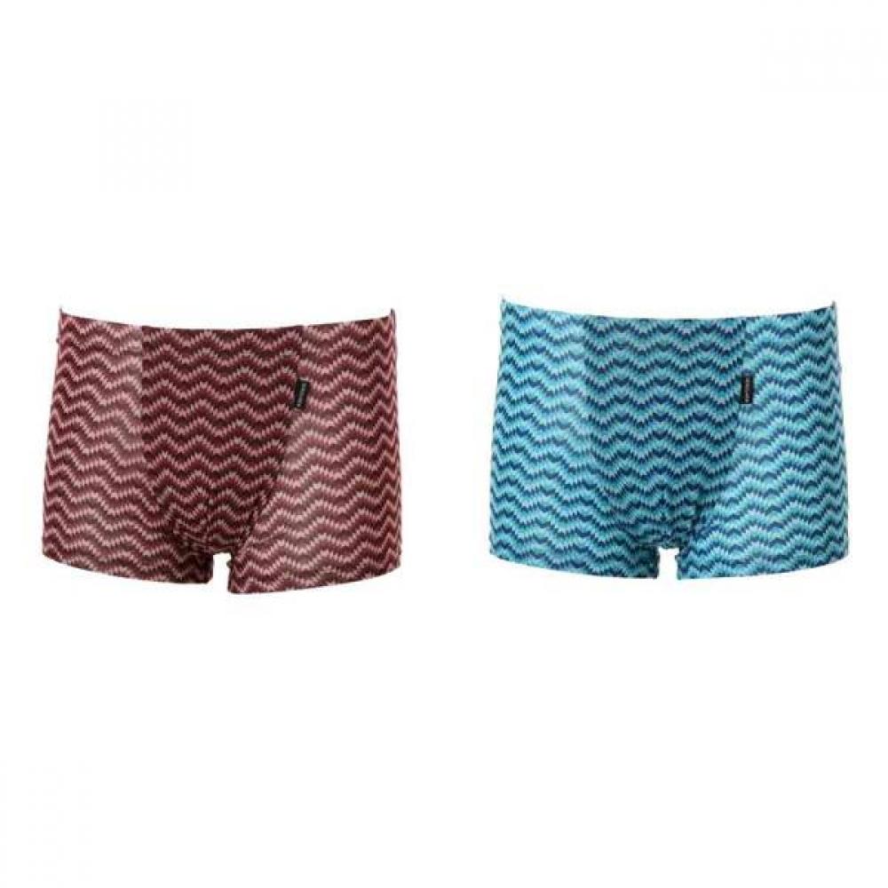 

Venus Male Poly Span Missoni Print Draws 2 Pack Vmpq729tset Turquoise/Wine/95