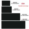 Red Lips Heart Print Long Runner Rug Absorbent Non Slip Mat For Hallway Bedroom Kitchen Home Use
