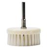 White Soft Drill Powered Brush Head For Cleaning Car Carpet Bath Surface Cleaning Of Fabric Sofa Carpet Leather Interior