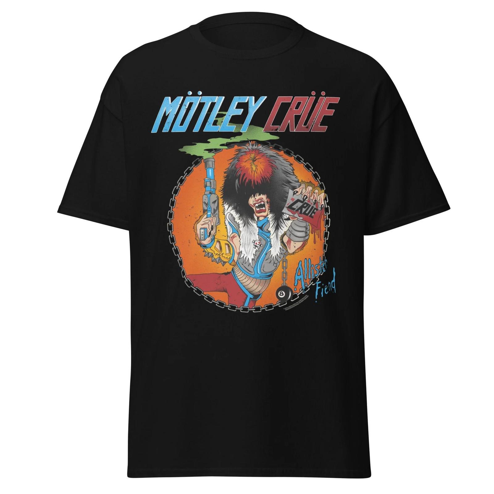 Motley Crue - Smoking Allister Jumbo Print T Shirt S