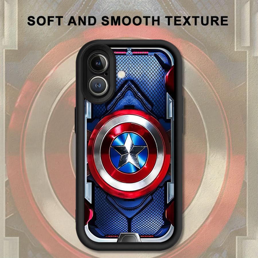 Handyhülle für iPhone XS Max 15 16 14 Plus 16e XR 17 Air 13 12 11 Pro Max Weiche Hülle Marvel Ironman Sipiderman