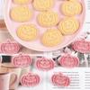 Halloween Koekjesvormpjes Set Met 3D Pompoen Ontwerp Bakstempels Gereedschap Voor Zelfgemaakte Traktaties En Taart Decoratie