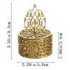 Souvenir Gift Case Gold Electroplating Small Box Home Table Decor Portable Wedding Trinket Box Candy Container Sugar Box