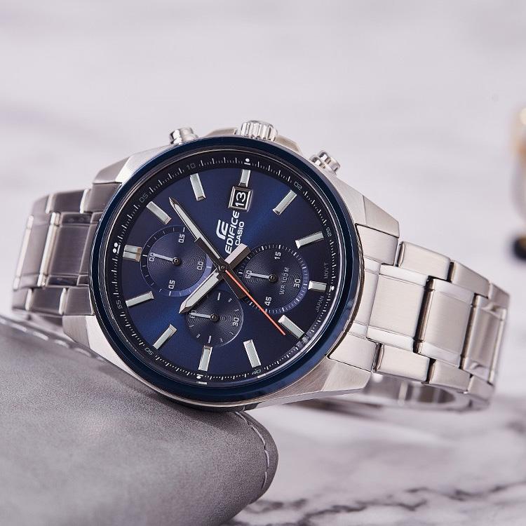 CASIO Men EDIFICE Blue Watch EFV-610DB-2AVUEF