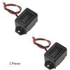HAHIYO Electronic Buzzer Alarm 12V 400Hz Beep Continuous Sounder Active High Plenty Loud Tone Piezo Siren Security Audible Easy To Install with Wire