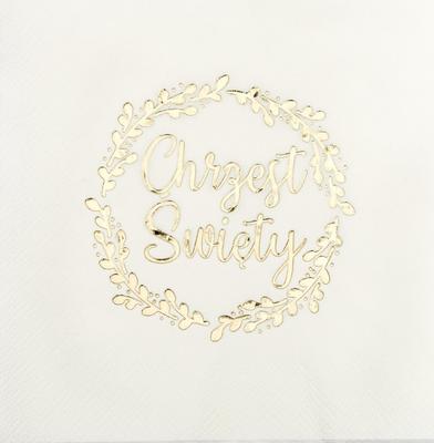 Napkins For Holy Baptism Christening 33X33Cm 20Pcs.