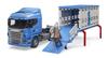 Bruder Scania R-serie 03549 - Truck Betaillere with 1 Pet - Blue