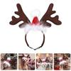 Holiday Pet Headband Pet Christmas Antlers Headband 8Pcs for Costume