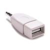 Vehicle 3.5mm Male Plug Jack to Aux Audio USB 2 Female Converter Adapter