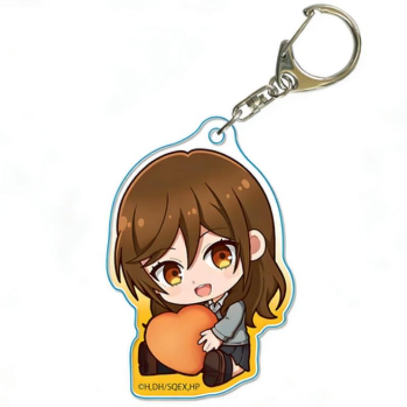 Japan Anime Horimiya Acrylic Stand Figure Collection Miyamura Izumi Hori Kyoko Figure  Cosplay Display 6CM Keychains