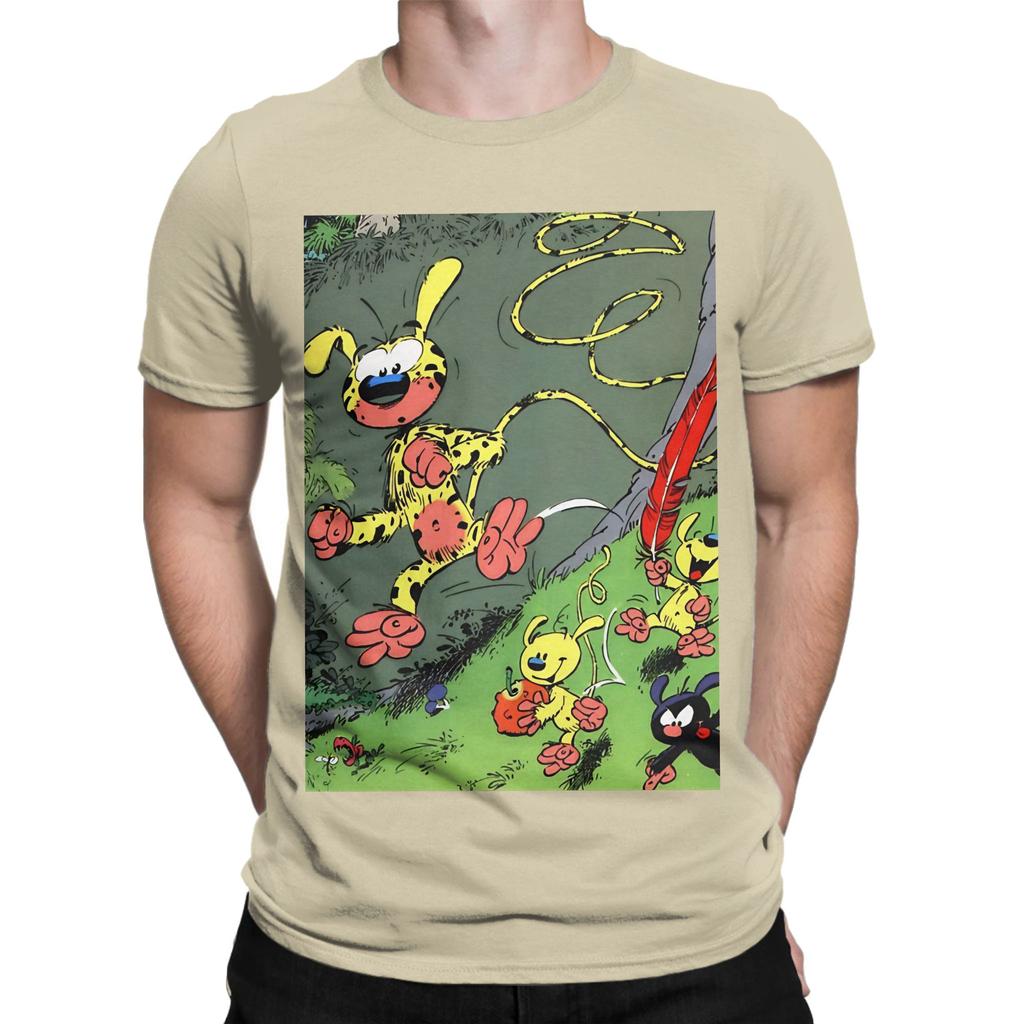 Art Classic Novelty 100 Cotton Tshirt Marsupilami Tops Tees For Unisex